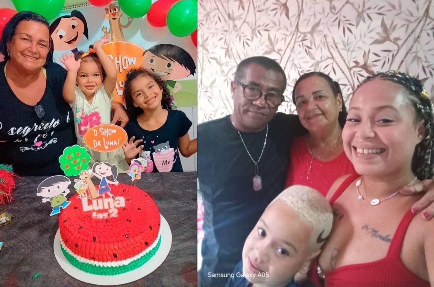 Rosana e Netos