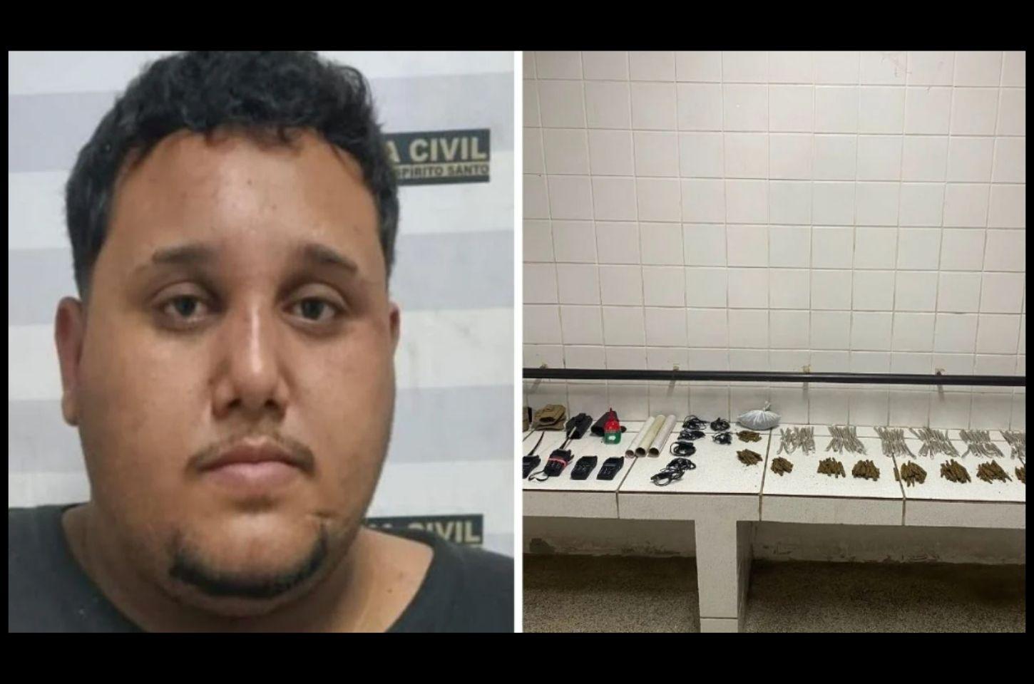 Suspeito apontado pela polícia como integrante de facção é preso durante operação na Serra