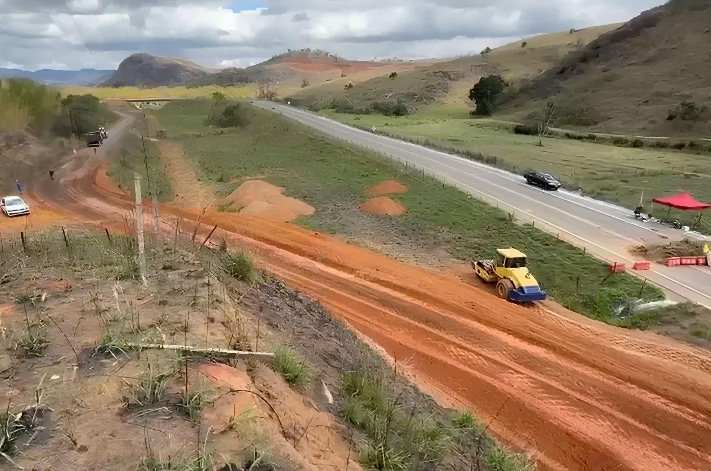 BR-259: novo acesso provisório pode reduzir desvio enfrentado por motoristas em João Neiva