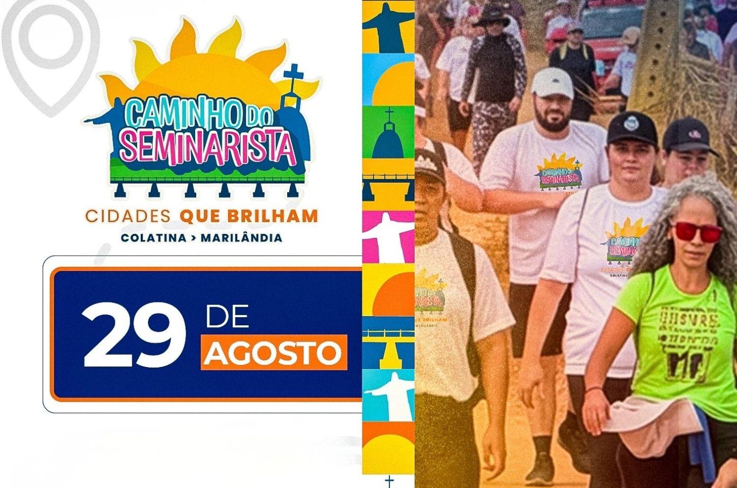 Caminho do Seminarista leva participantes de Colatina a Marilândia em percurso de 25 quilômetros