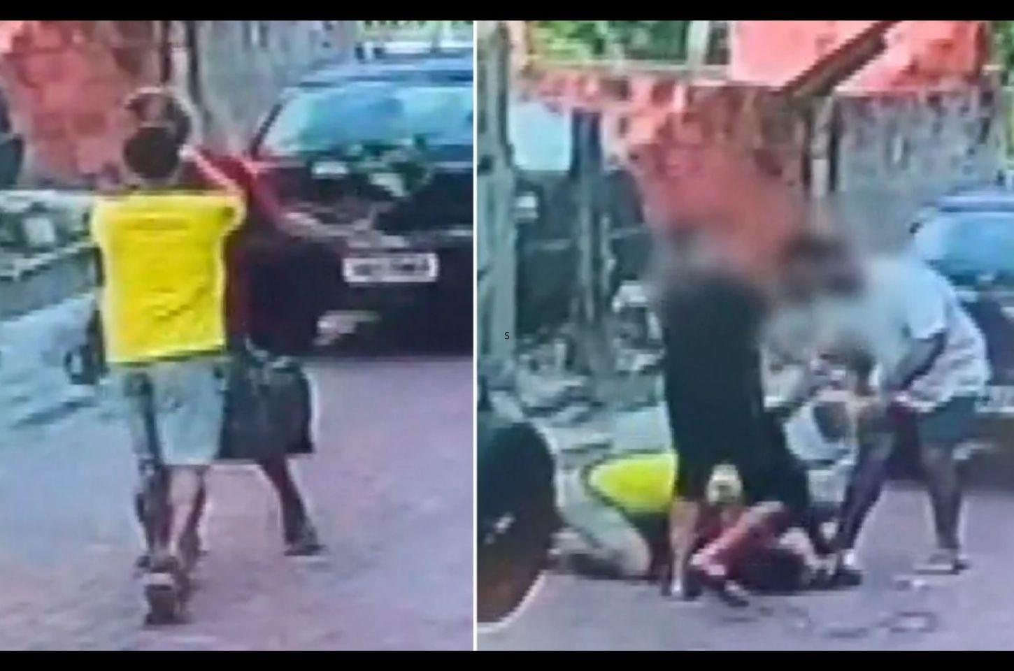 Confusão em barbearia termina com barbeiro ferido e duas pessoas esfaqueadas em Vitória