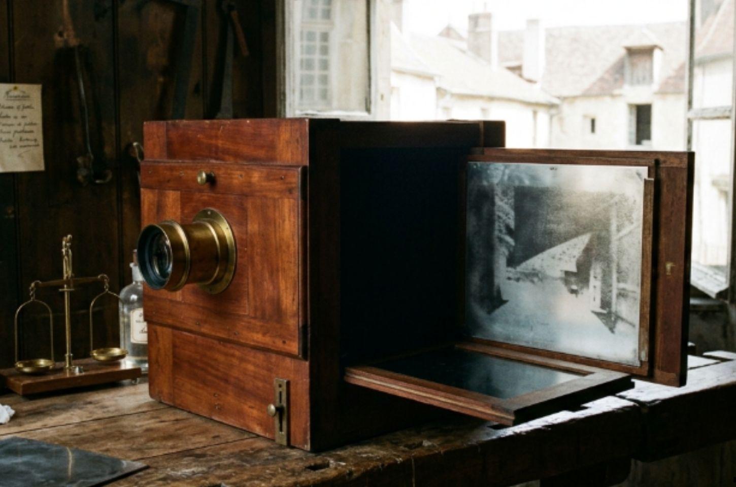 Experimento realizado em 1826 deu origem à fotografia permanente e transformou a forma de registrar a história