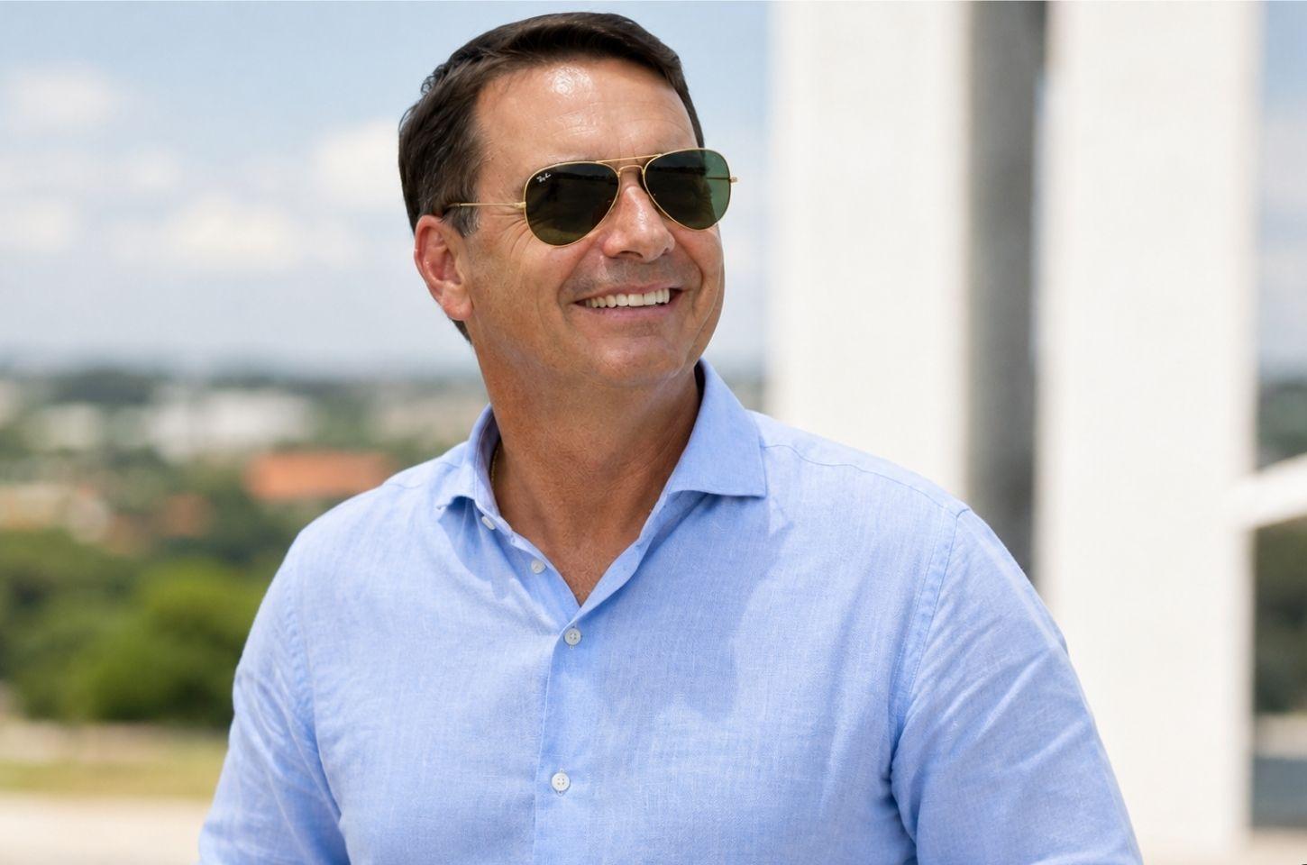Flávio Bolsonaro evita prometer ganho real para o salário mínimo, mas diz que não fará cortes sobre os mais pobres