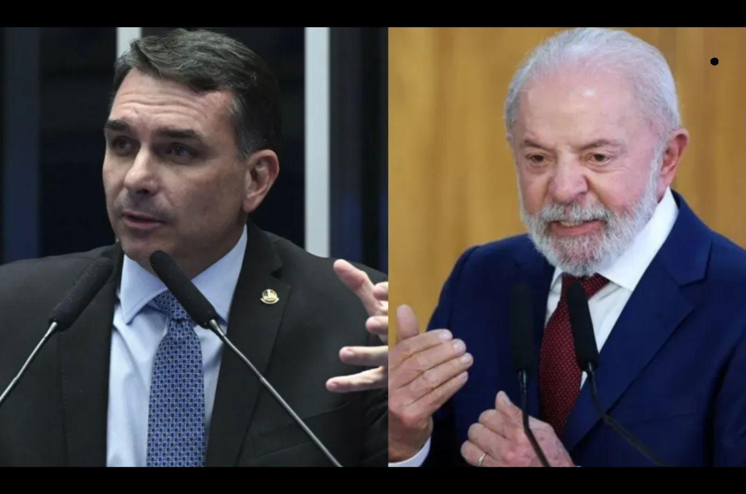Pesquisa aponta empate entre Flávio Bolsonaro e Lula no primeiro turno no Rio Grande do Sul