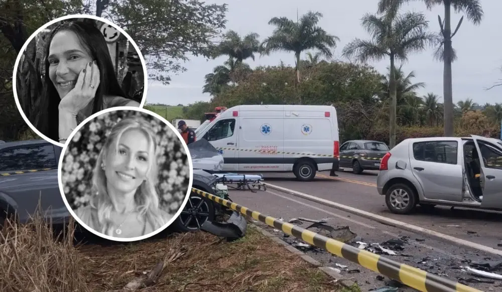 Colisão frontal na Rodovia do Sol deixa duas mulheres mortas e criança gravemente ferida