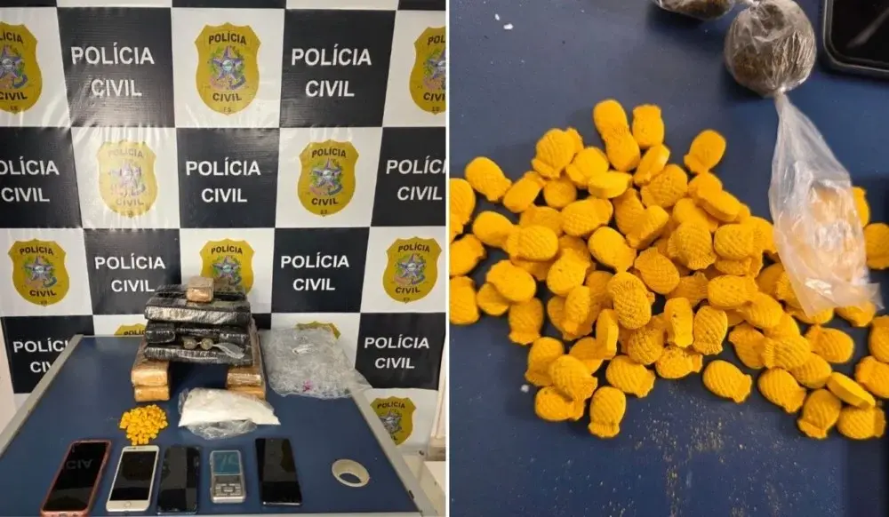 Mulher é detida em Cachoeiro com quase 9 quilos de drogas após viagem do Rio de Janeiro