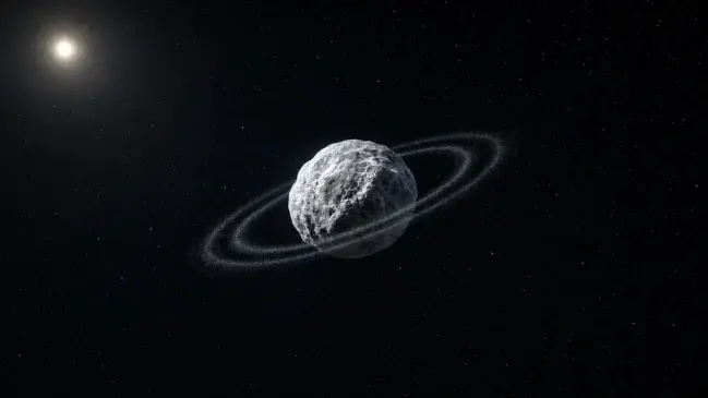 Pequeno corpo entre Saturno e Urano desafia explicações sobre seus dois anéis