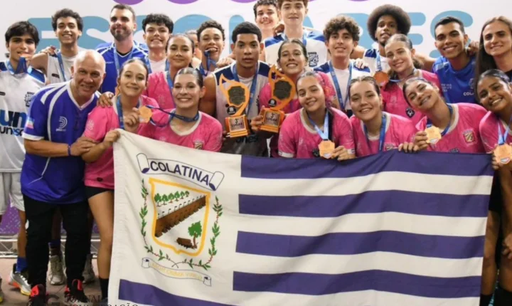 Basquete e handebol de Colatina sobem ao pódio nos Jogos Escolares do ES