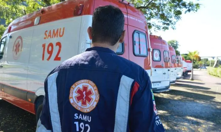 Bebê de um ano é levada de helicóptero a Vitória após acidente com água quente
